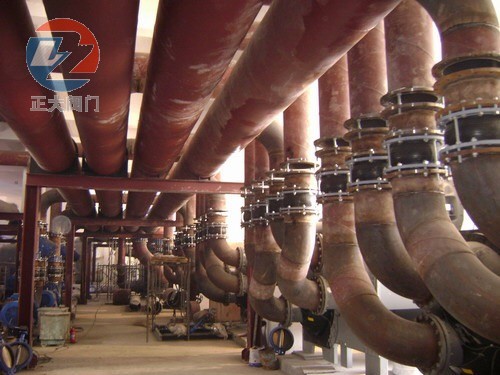 客户案例：我公司软接头在某大型小区泵房使用现场